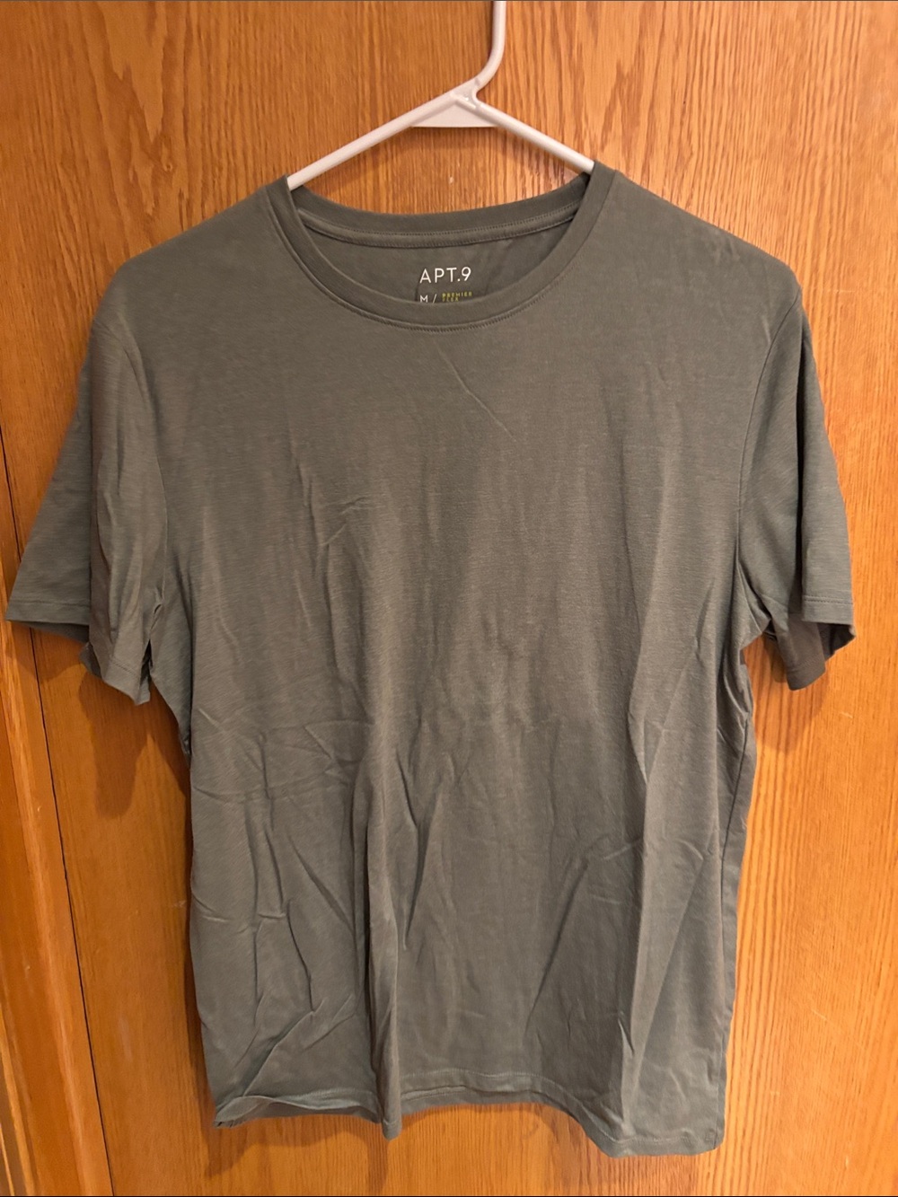 APT. 9 short sleeve tee, Sage green, Medium